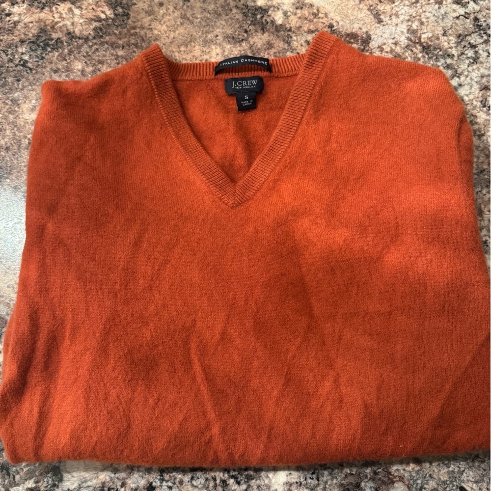 J.Crew Italian Cashmere V-neck sweater